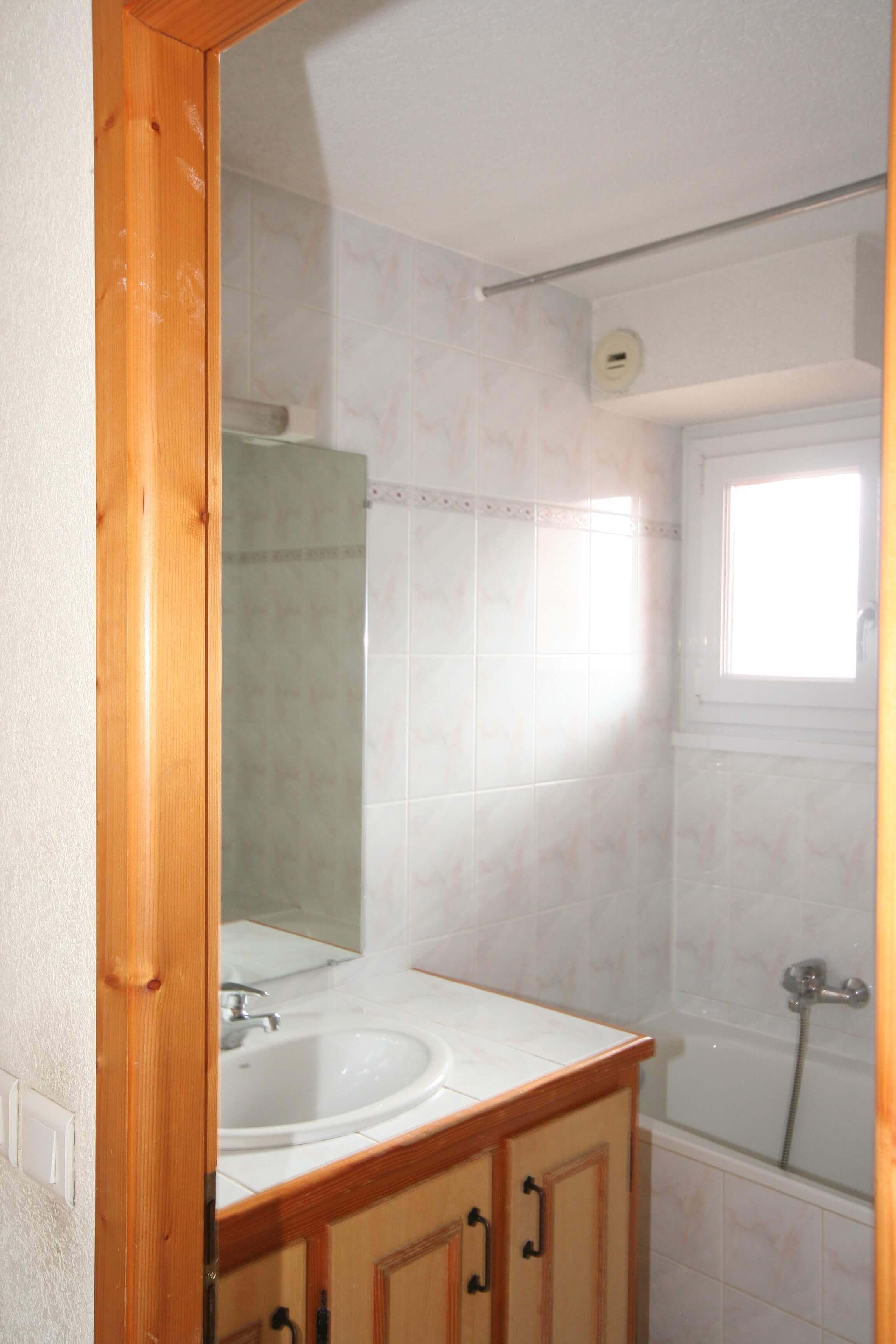 Bathroom 3 Rooms with balcony Echo des Montagnes - Rent flats chatel